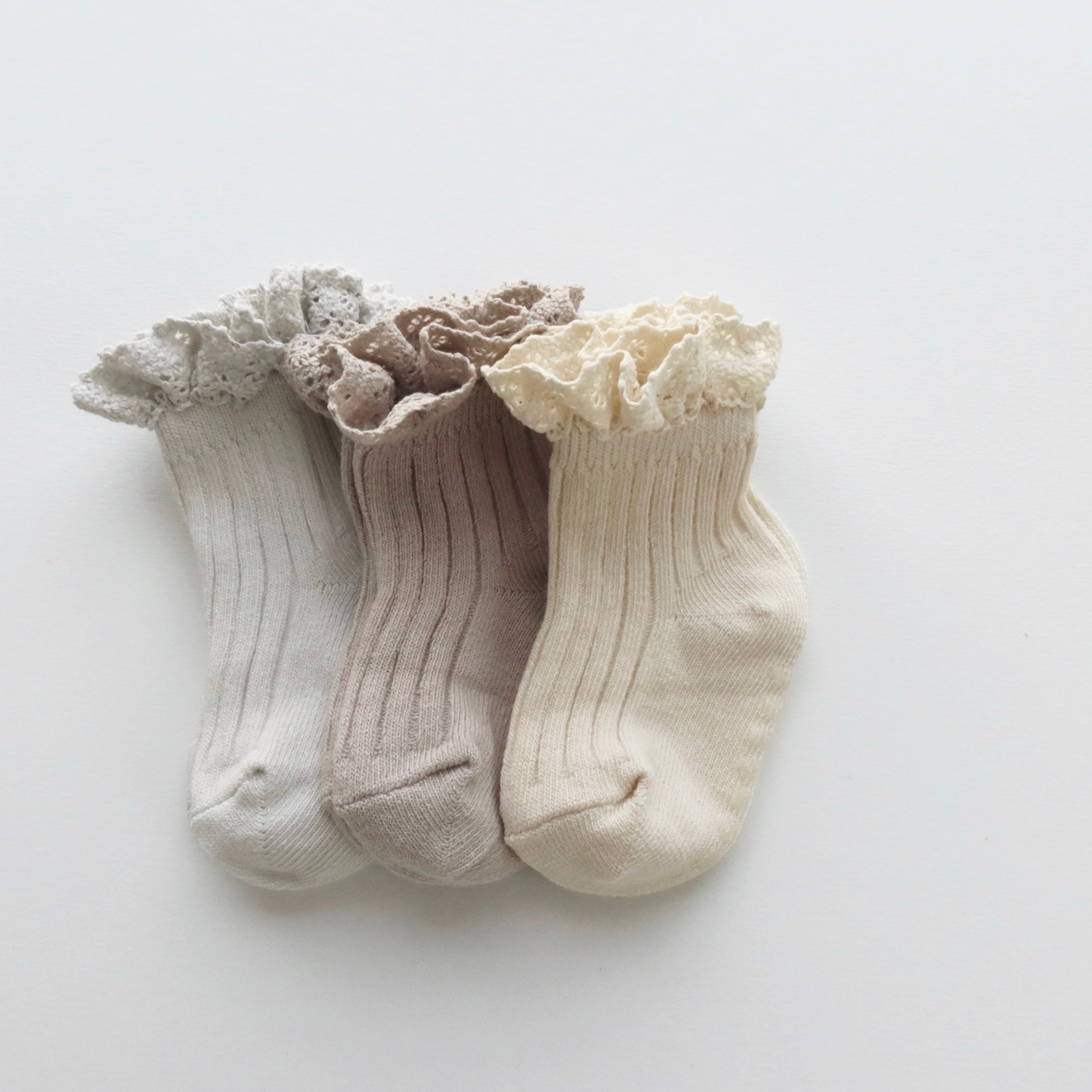 フリルソックス3足セット