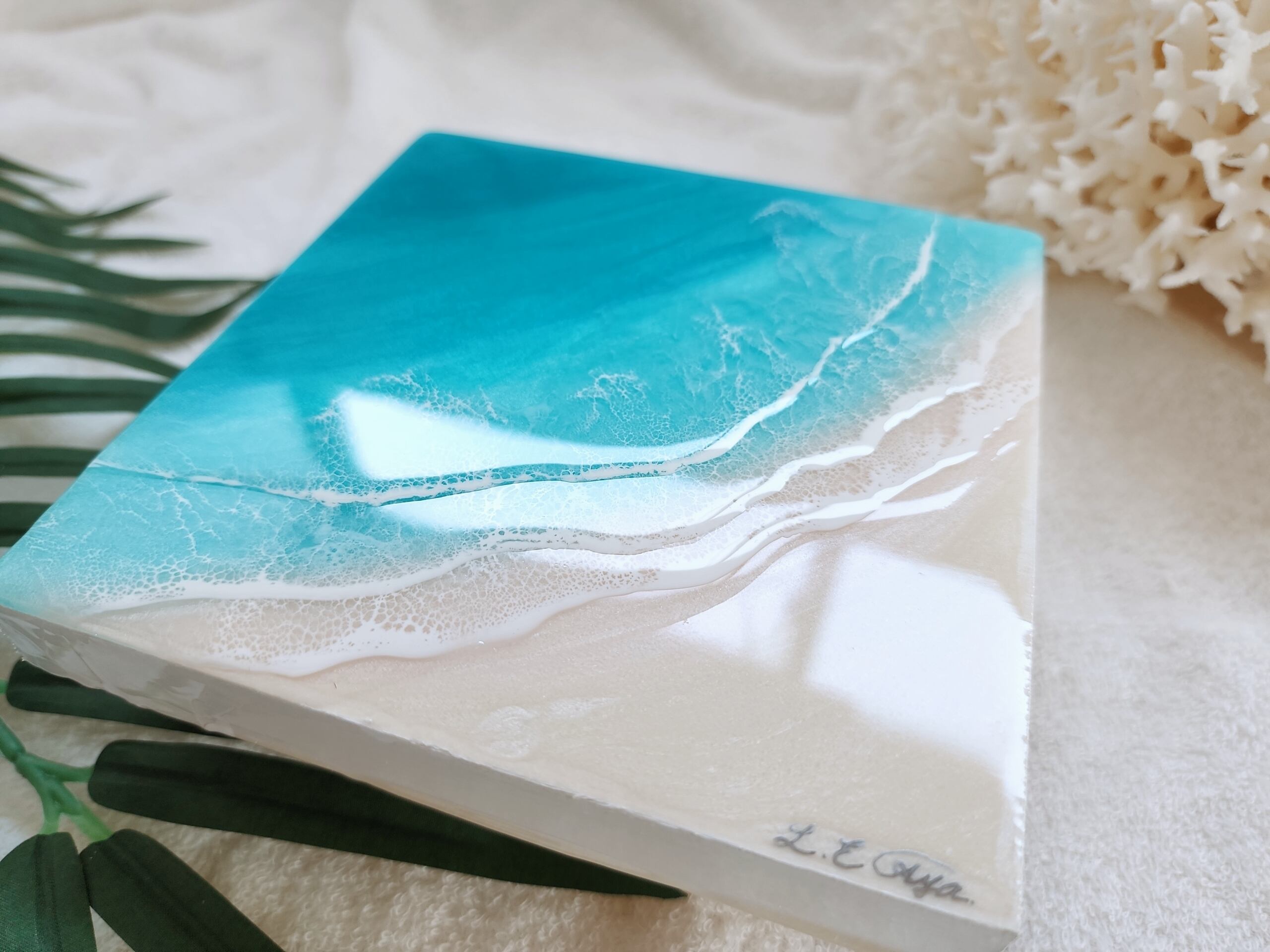 157.オーシャンレジンアート3wave