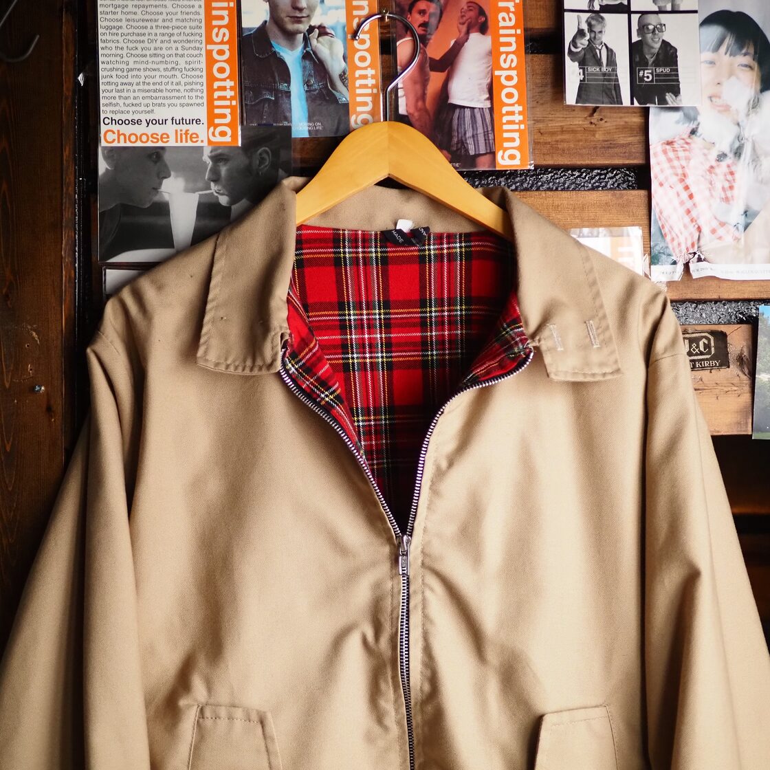 Britpop! イングランド製 UK Old Harrington Jacket Size S イギリス 