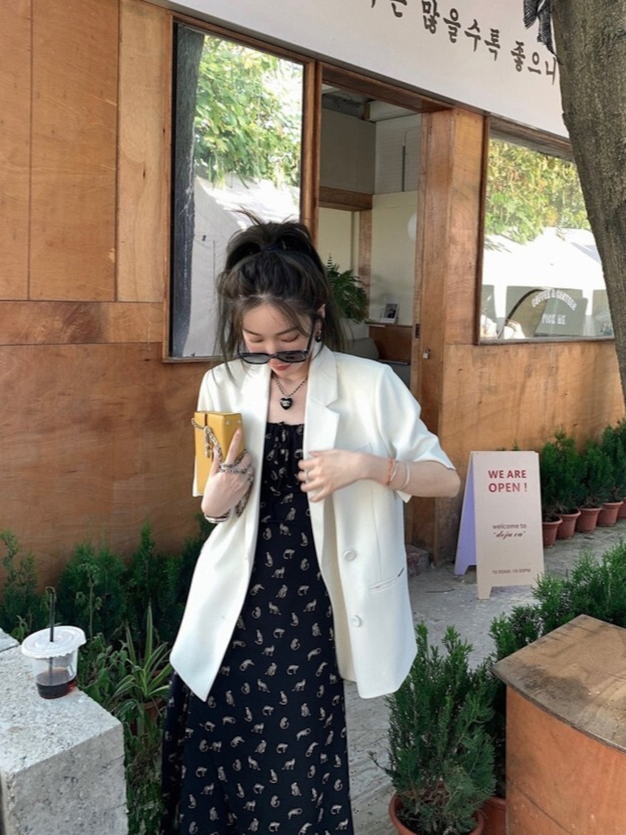 ジャケットxミニスカートセットアップ D1338