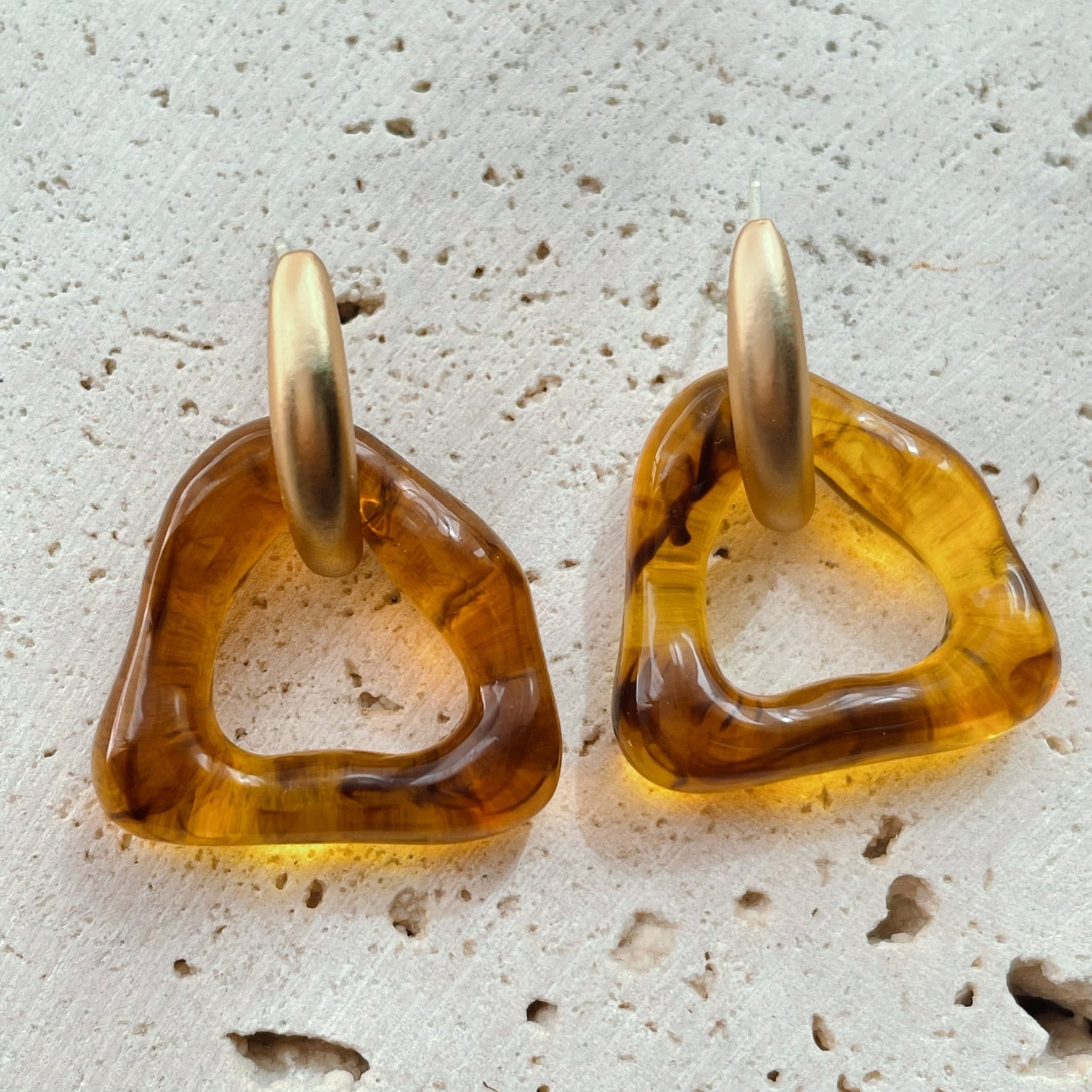 ♡べっ甲ブレスレット♡ピアスのセット 【公式通販】