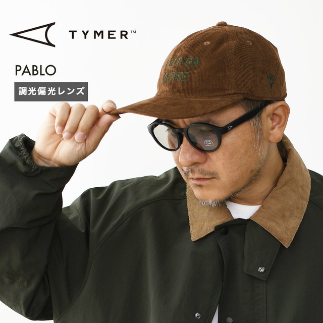 TYMER [タイマー] PABLO [TY103-4] パブロ・調光偏光レンズ・サングラス・スポーツ・アウトドア・日よけ・UVカット・アクセサリー・MEN'S / LADY'S [2026AW]