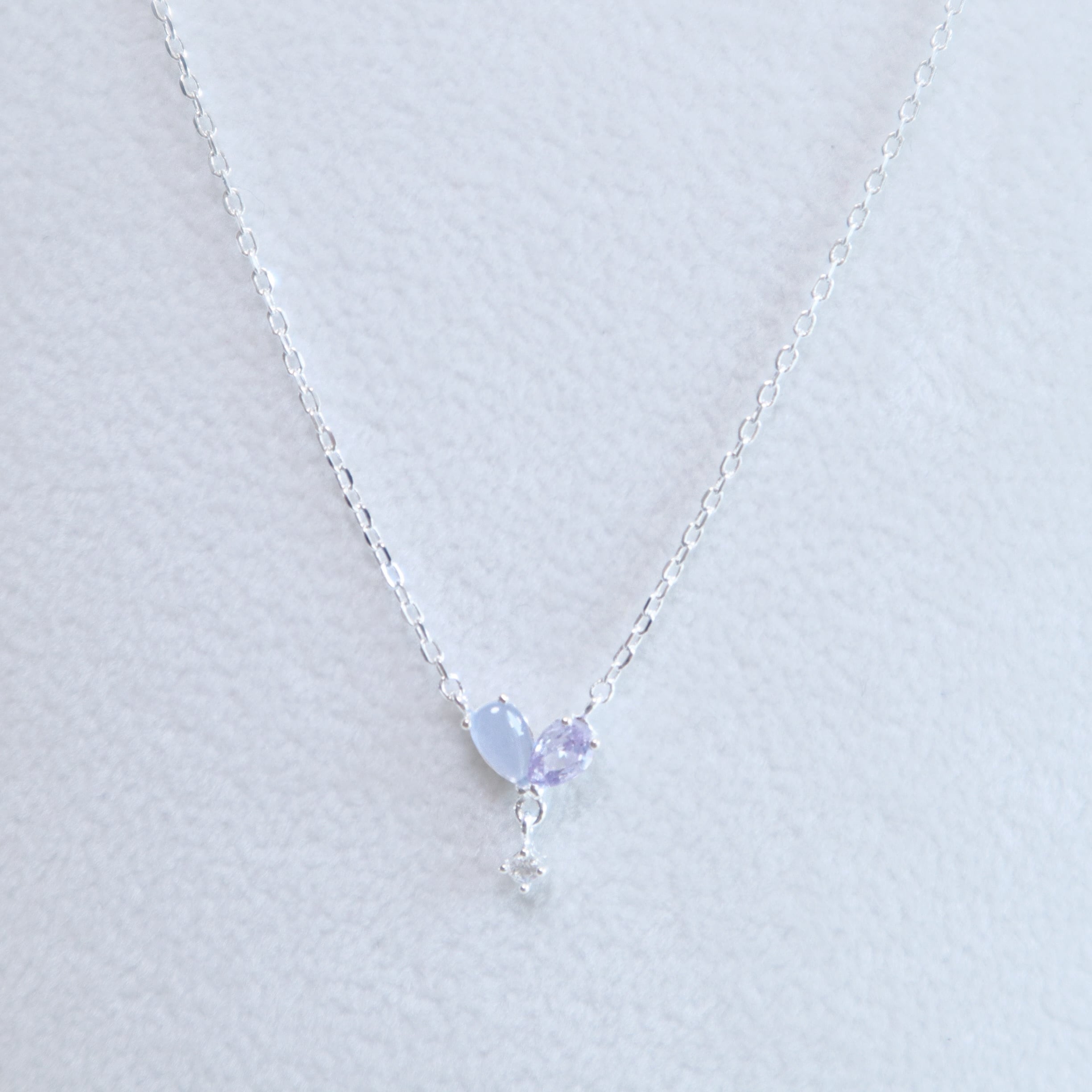 ネックレス・ペンダント Dancing Pink Silver Necklace2(SILVER925) ネックレス・ペンダント Dancing Pink Silver Necklace2