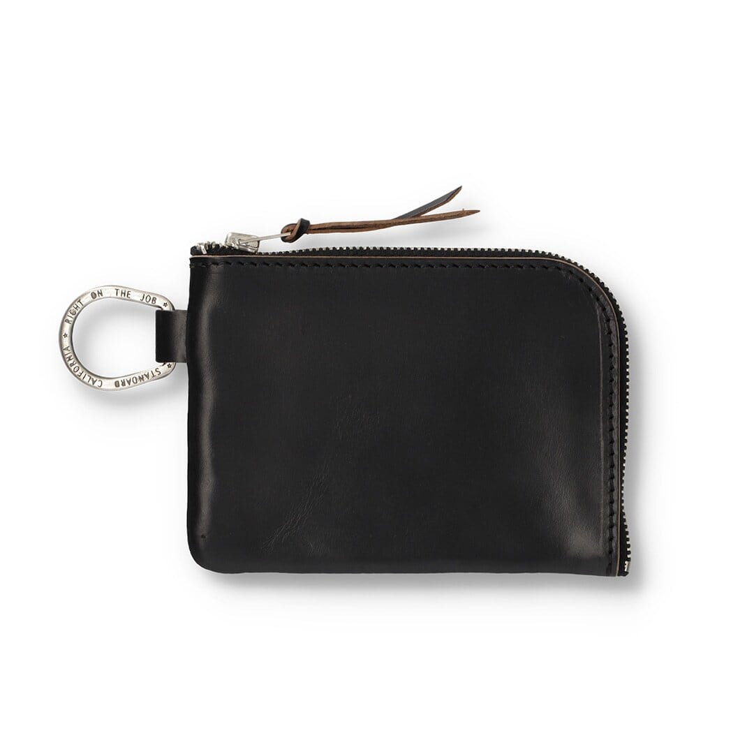 STANDARD CALIFORNIAスタンダードカリフォルニア×ボタンワークス Button Works / SD Leather Wallet ブラック
