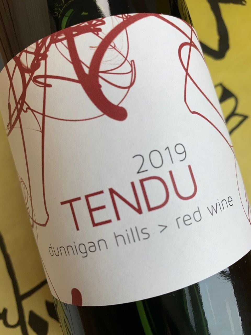 タンデュ レッド　2019　マサイアソン・ファミリー・ヴィンヤード　赤ワイン