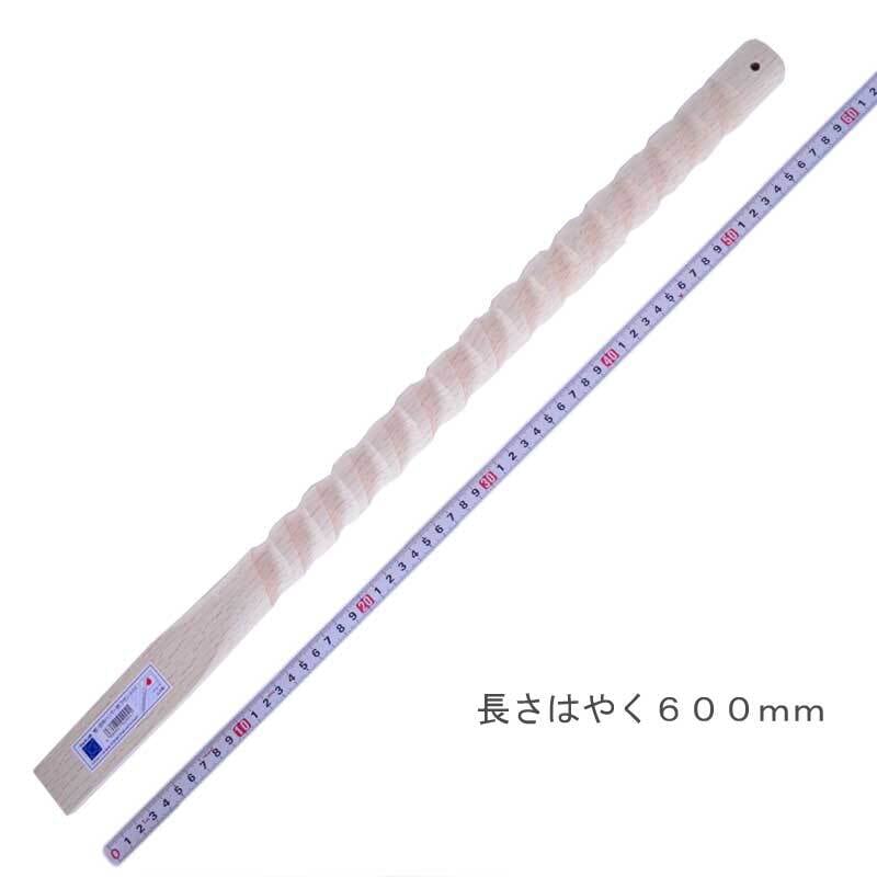 金井産業 マルキン印 樫・仮枠ハンマー柄 ラセン 600mm 16X33 日本製