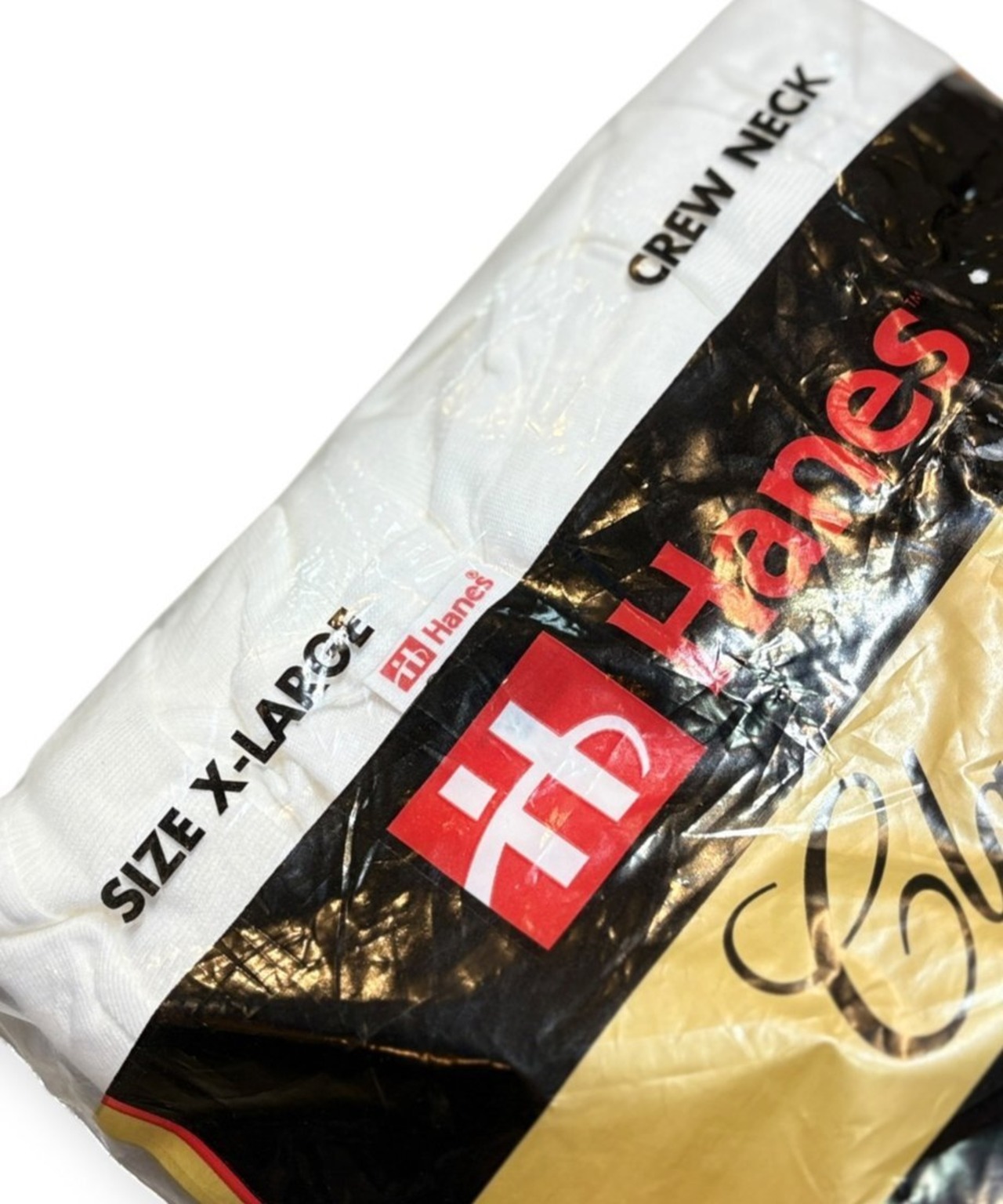 【DEADSTOCK】1990s HANES 3P 半袖Tシャツ 無地 アメリカ製 XLサイズ