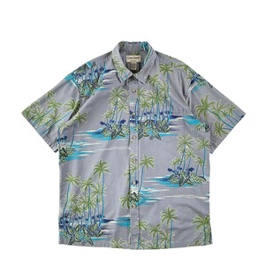 USED Aloha shirt / Cooke street / size  L