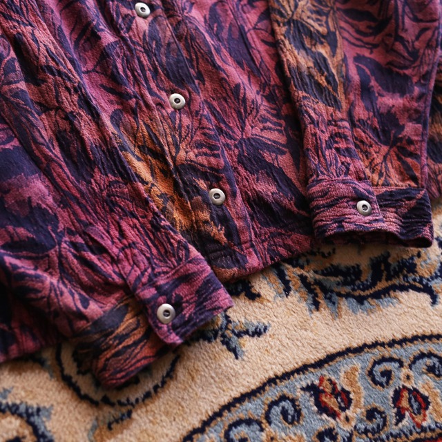 mysterious gradation color l/s jacket