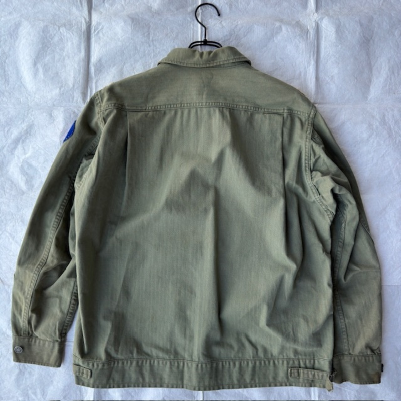 US Army M-41 HBT Shirt Jacket 46R 40s 画像3