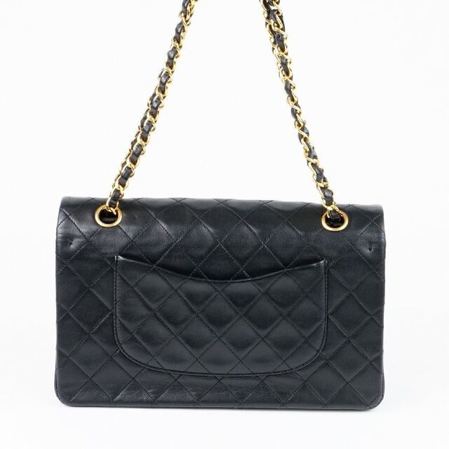 美品】CHANEL マトラッセ25WフラップWショルダーバッグ ラムスキン