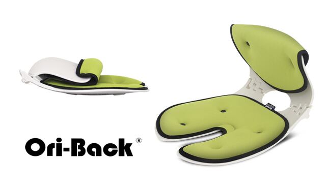 OriBack-オリバックチェア 姿勢サポート（レッド） | オリバック