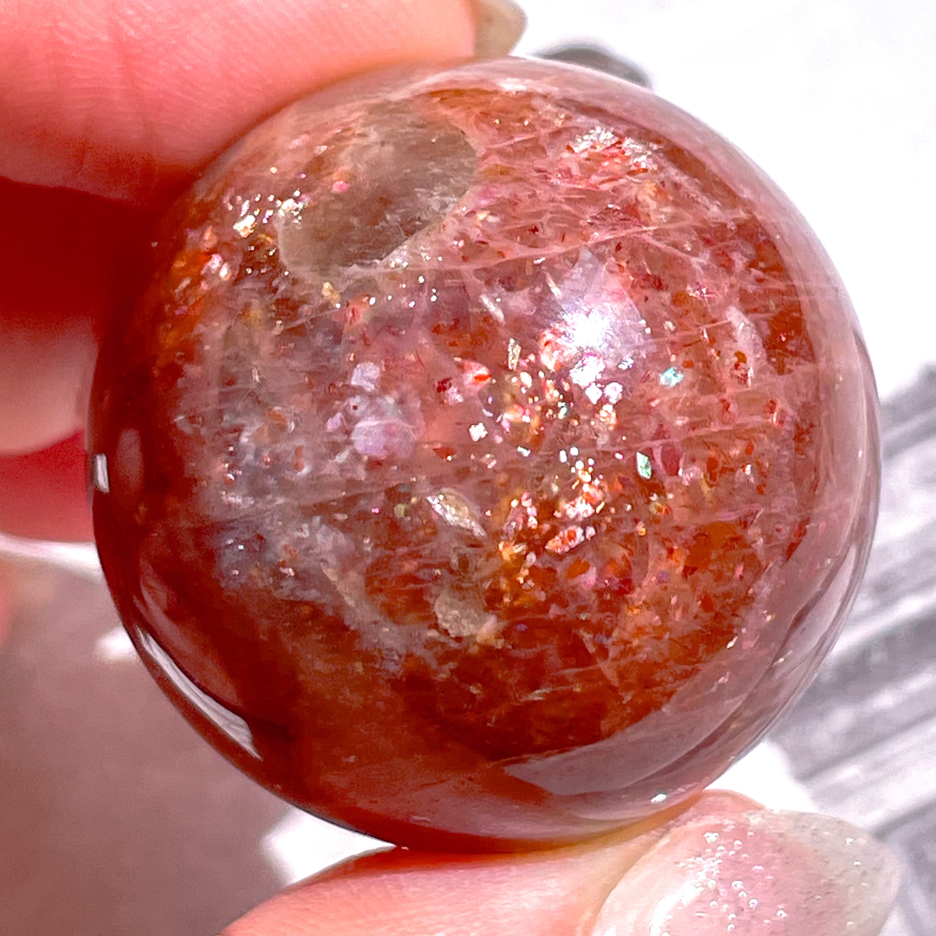 Sunstone & Moonstone Sphere 3 ✧ サンストーン & ムーンストーン