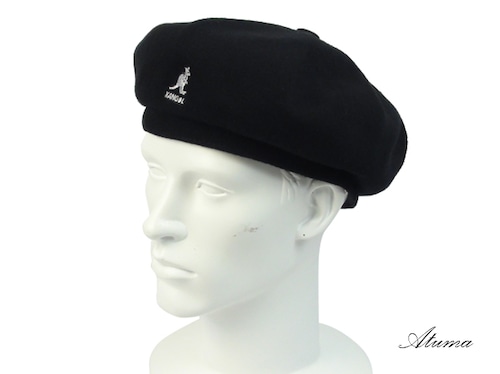 KANGOL・カンゴール/ Bambaoo Jax Beret （ブラック）［ベレー帽］