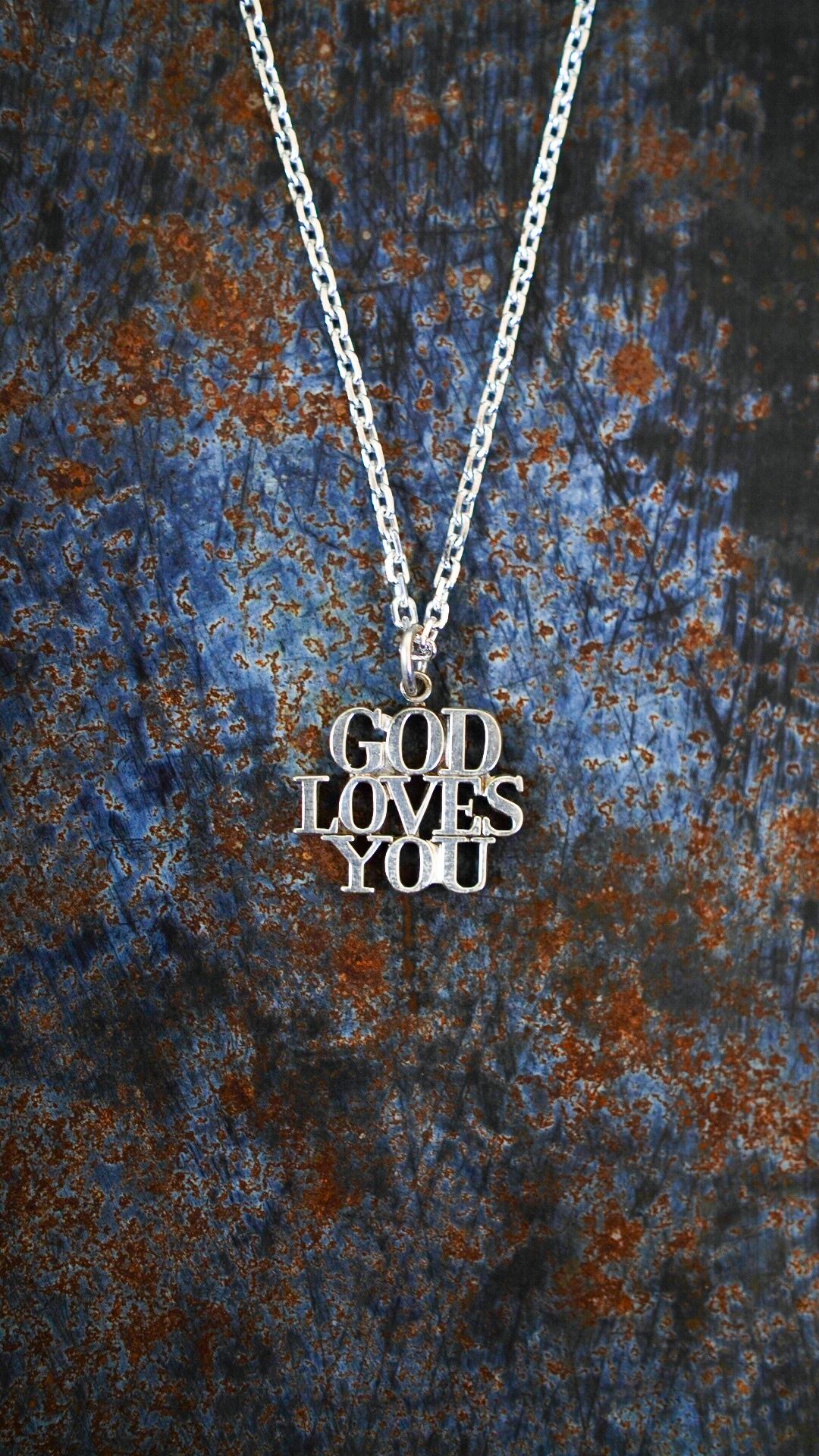 1970s】TIFFANY&Co. ティファニー GOD LOVES YOU ネックレス チャーム  