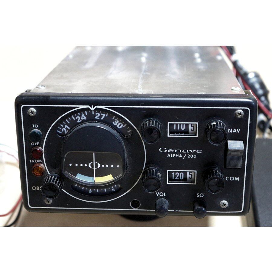 すぐ楽しめる ビンテージ エアバンド NAV/COM トランシーバー