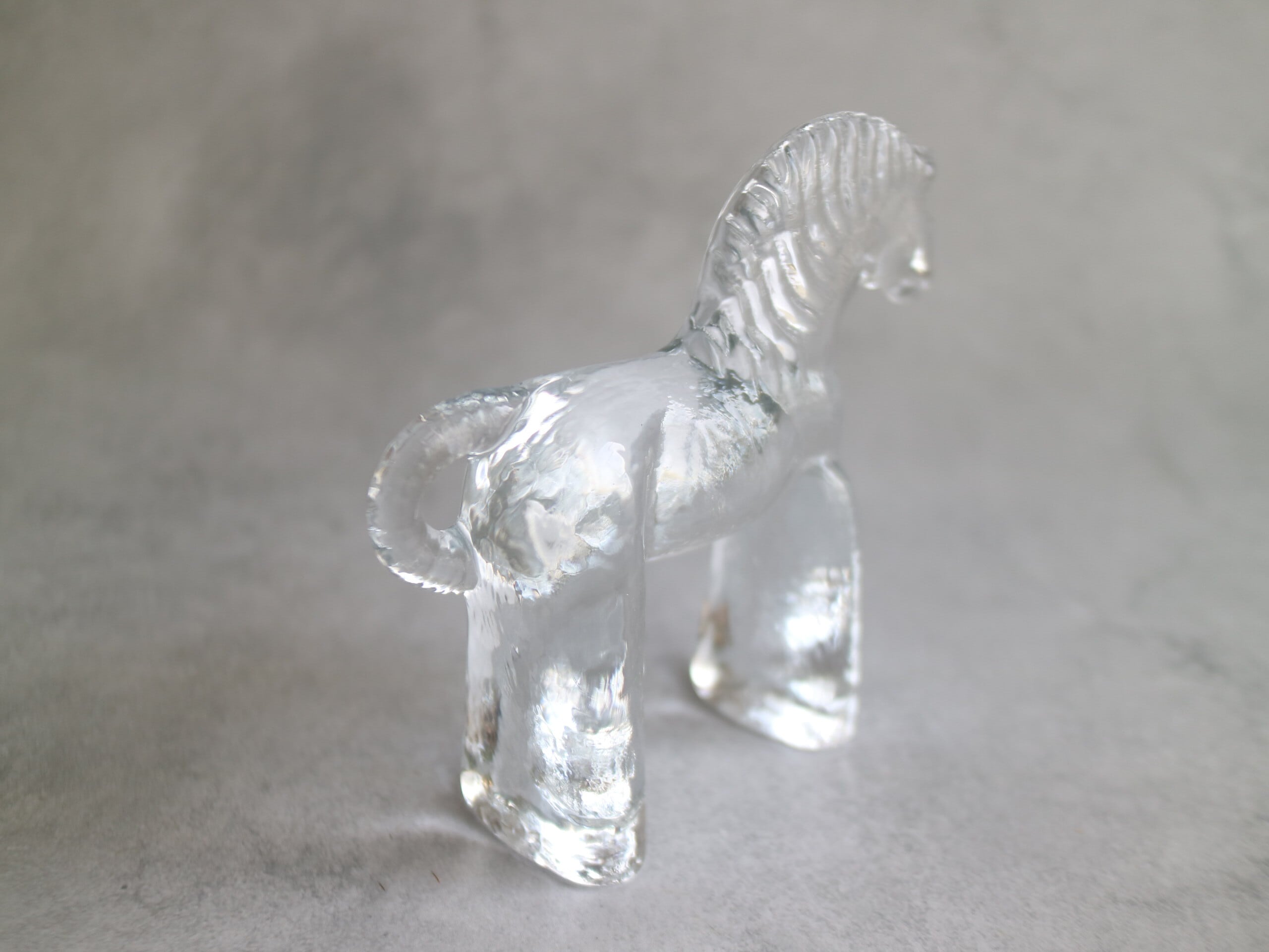 Kosta Boda コスタボダ / ガラスオブジェ 馬 大 No.5377 | Taloni