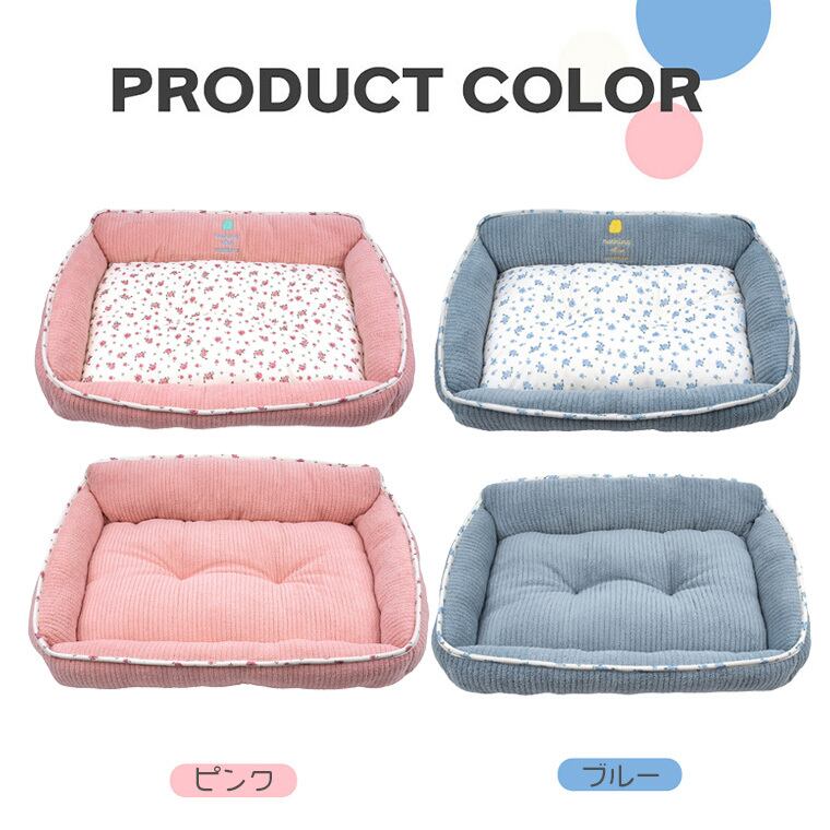 【予約販売10％OFF】jelly bear reversible bed Lsize 2color  / 犬用 ベッド リバーシブル 両面 ふんわり 冬 可愛い クッション ペットマット 猫用 韓国 ペット用品 小型犬 中型犬 ハウス 高級 犬 ペットベッド