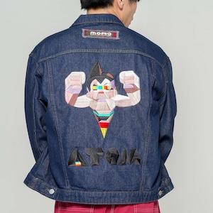 Spectrum Shishu Denim JKT "ATOM" feat.MonkeyDesign【S.BLUE】