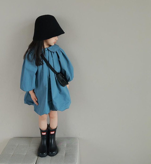 パフスリーブワンピース 7-15