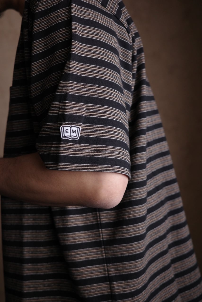 ENDS and MEANS / Horizontal Striped Tee | iremono