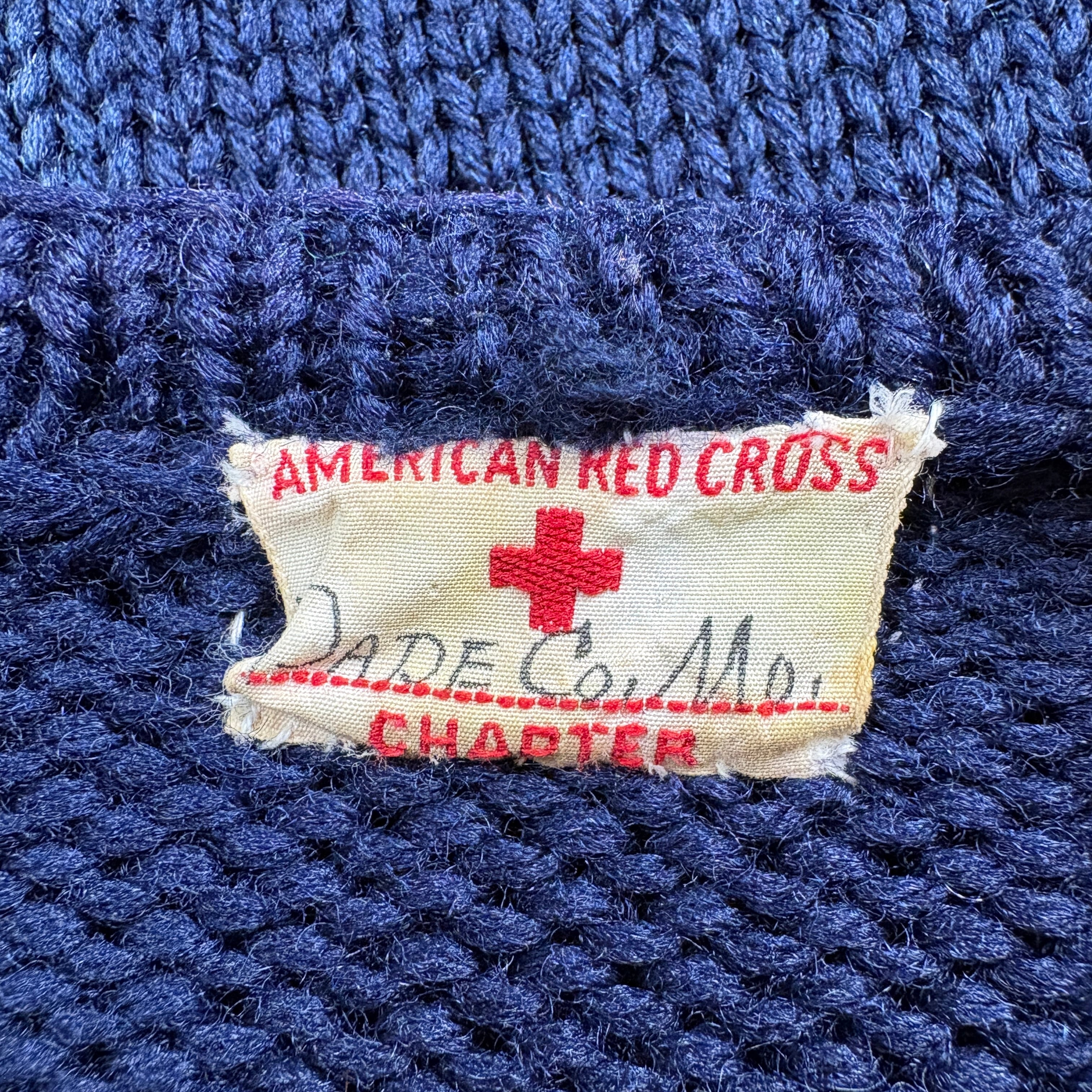 最終価格　アメリカンレッドクロス　AMERICAN RED CROSS 40s American Red Cross アメリカン レッドクロス 赤十字社 ニット