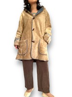 【UNISEX】Reversible fleece coat