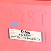 アイリスオーヤマ(IRIS OHYAMA) 郵便ポスト 壁掛けタイプ 薄型 A4サイズ対応 取り出し窓付き 雨にも強いオールプラスチック製 幅27.5×奥行12×高さ38.3 レッド PH-380N