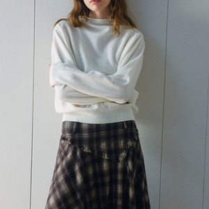 Basic Hooded Knit Pullover  T3763