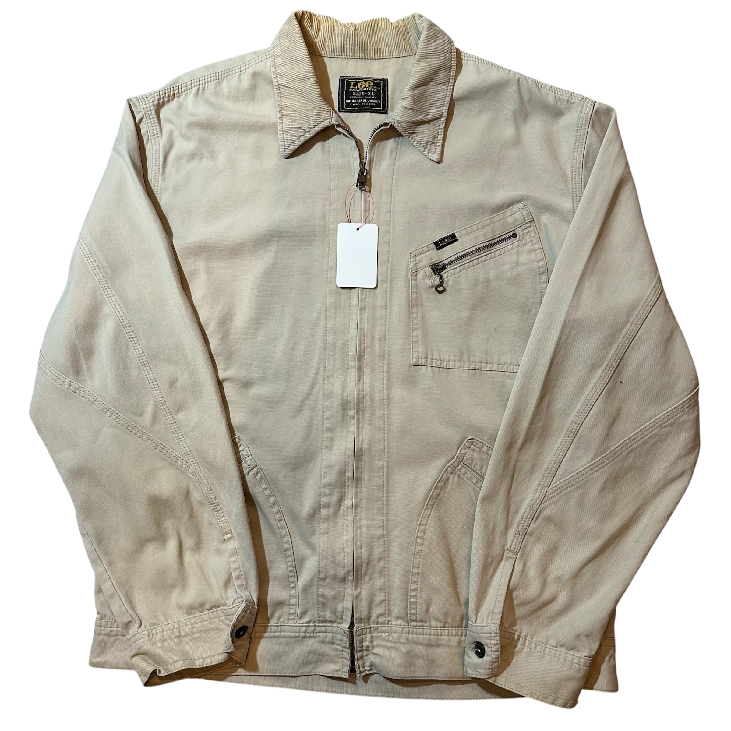 F464】Lee 91-B denim jacket beige / リー 91-B デニムジャケット