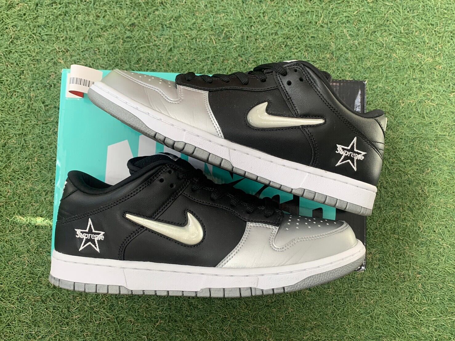 Supreme × NIKE SB DUNK LOW OG QS JEWEL BLACK 27cm CK3480-001 83957 