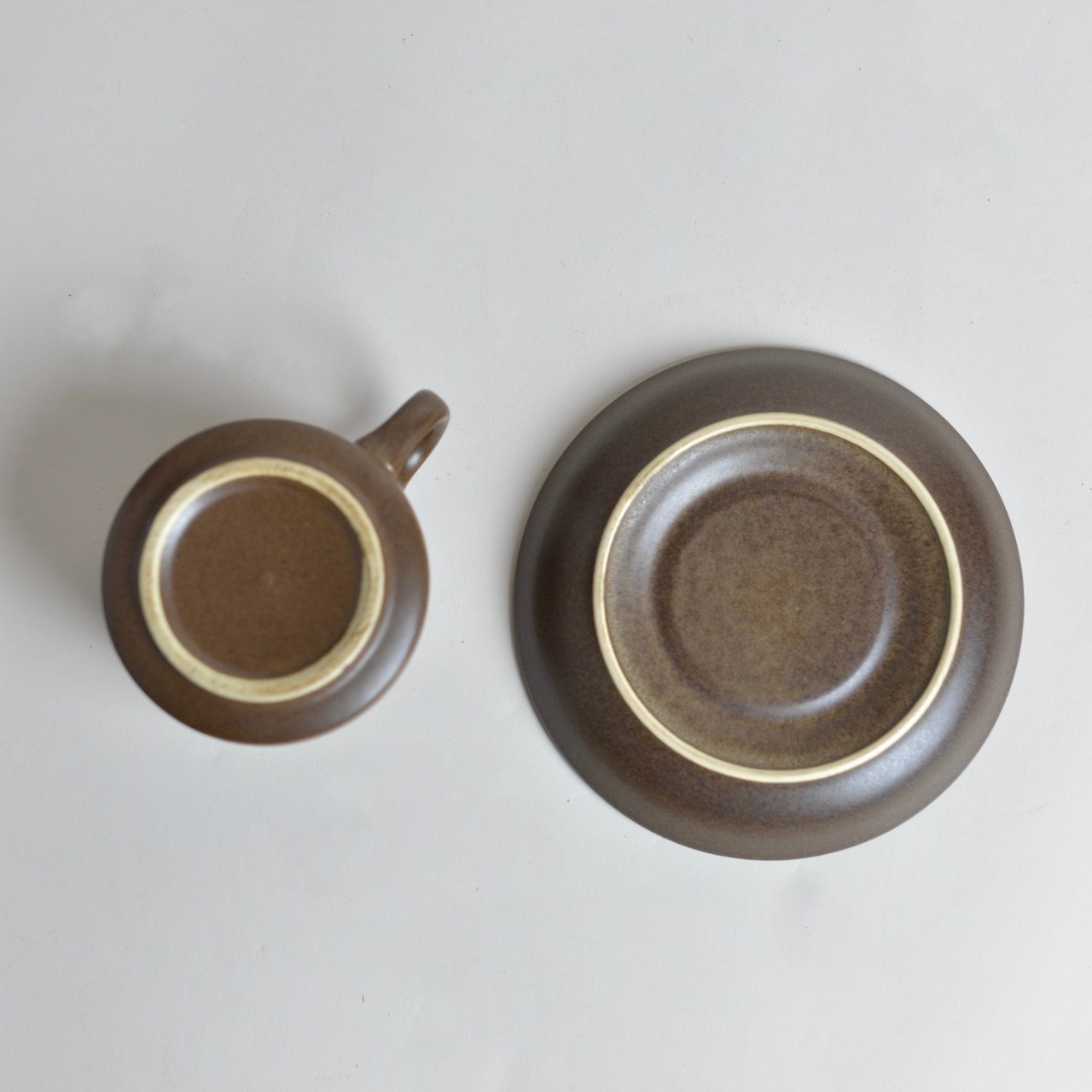 DENBY Cap&saucer / デンビー カップ&ソーサー〈食器 / コーヒーカップ / アンティーク /ヴィンテージ 〉 2904-0089-02 B