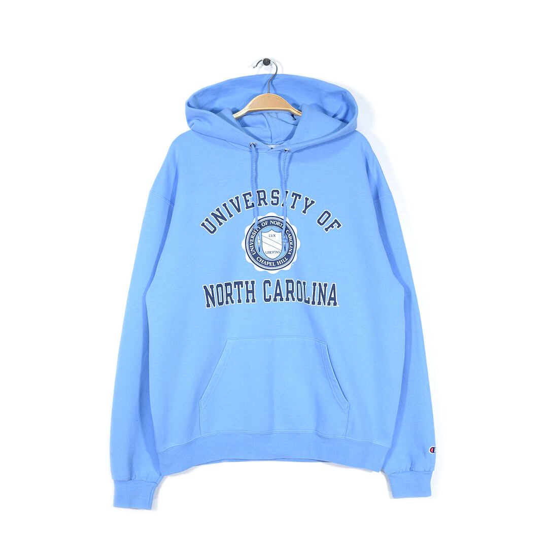 リバースウィーブ UNC ノースカロライナ カレッジロゴ スウェット V 