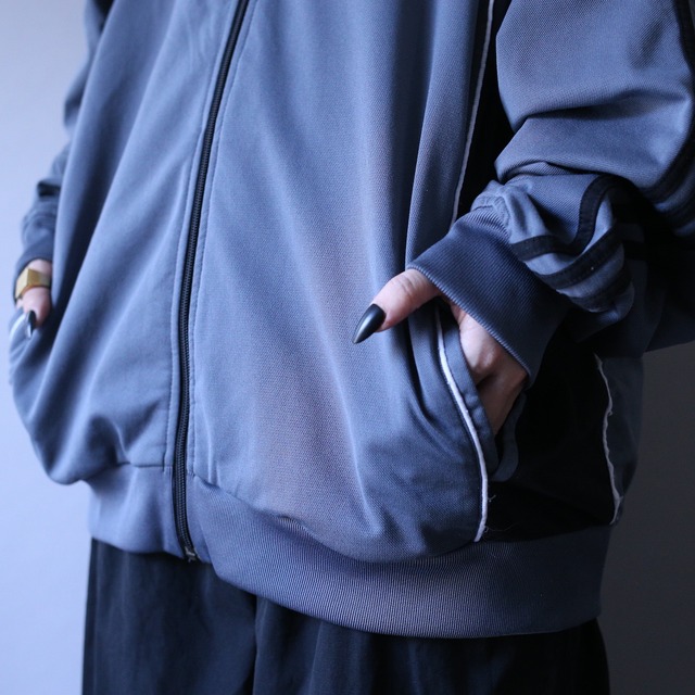 "adidas" good coloring over silhouette track jacket