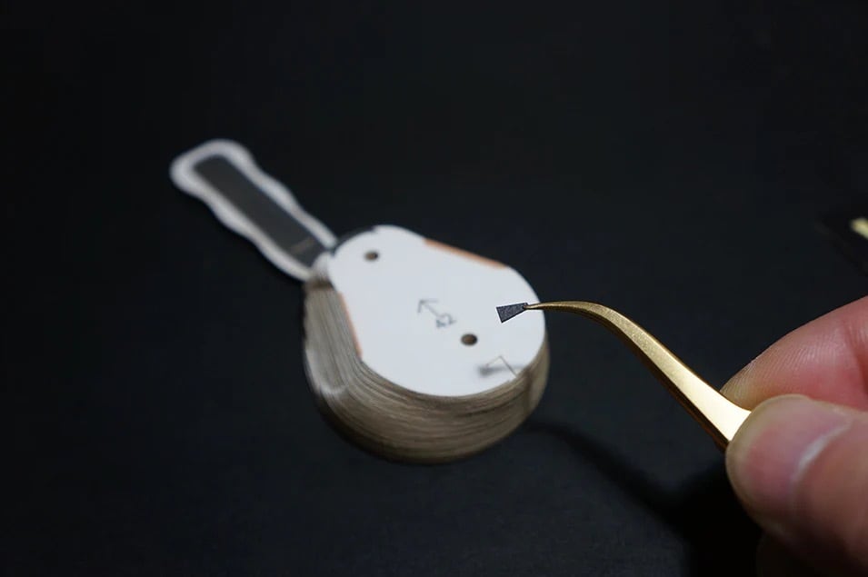 やまつみ北海道アニマル　シマエナガ / 紙小物 / やまつみ工房