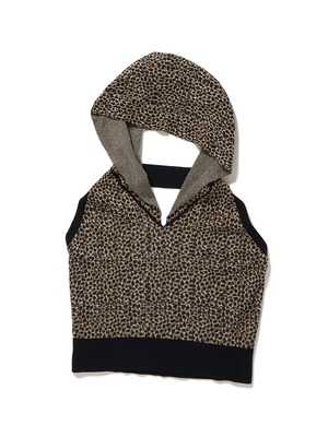 PERVERZE パーバーズ /Cropped Hoodie Knit Top ¥24,200- / フーディー