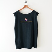 clown print tank top