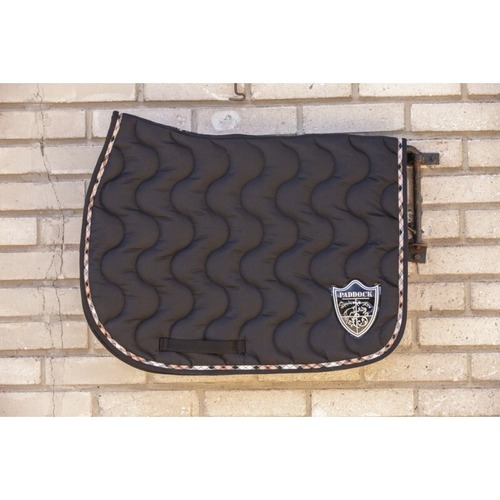 PADDOCK "Ecossais" Saddle Pad パドック ゼッケン