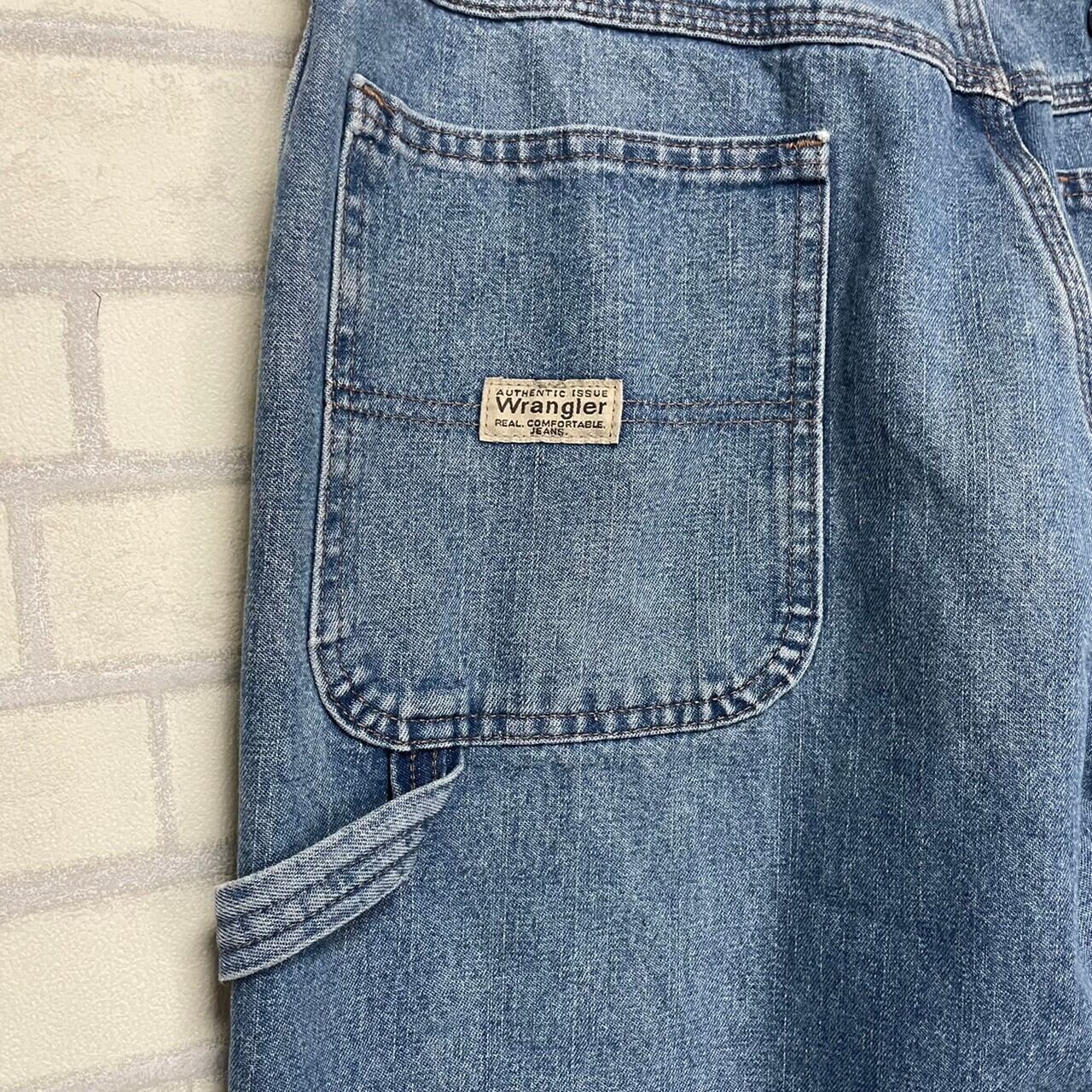 W34×L34】wrangler ペインターデニムパンツ ブランドタグ | 古着屋OLDGREEN