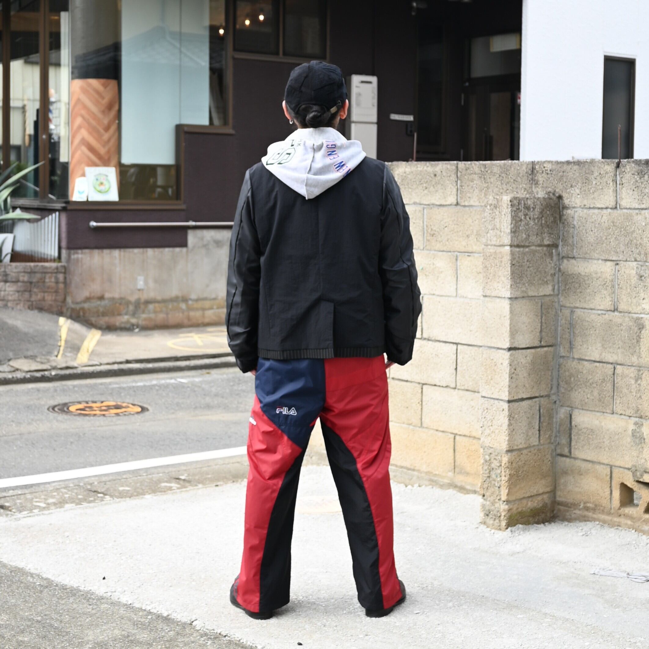 KUON / Reversible Kimono Collar Blazer | GANKO