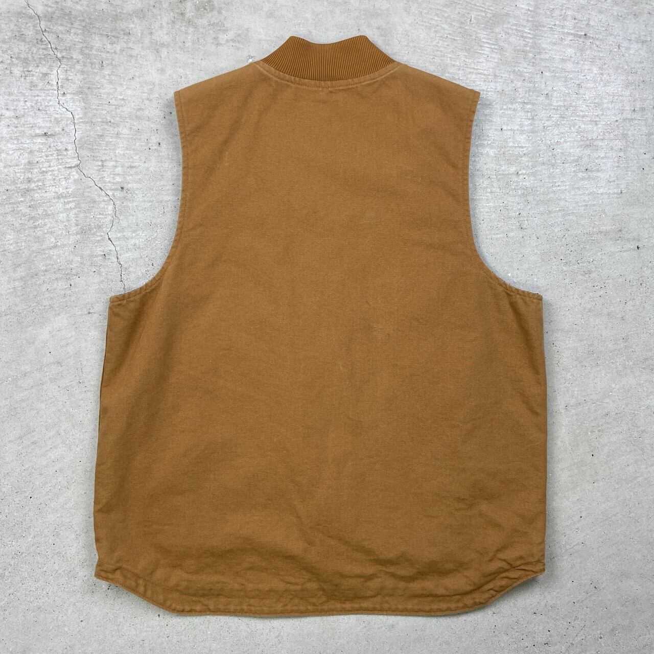 Carhartt カーハート ダック地 ベスト キルティングライナー