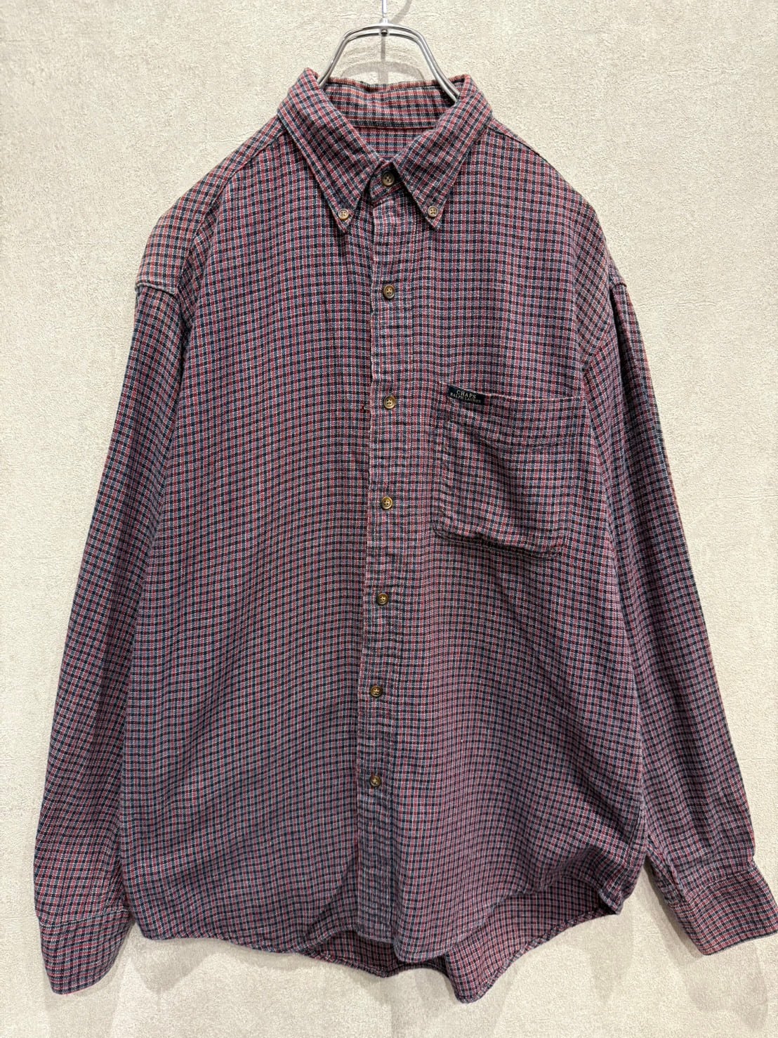 Ralph Lauren ライトネルチェックシャツ レッド M ヴィンテージ 古着 90年代