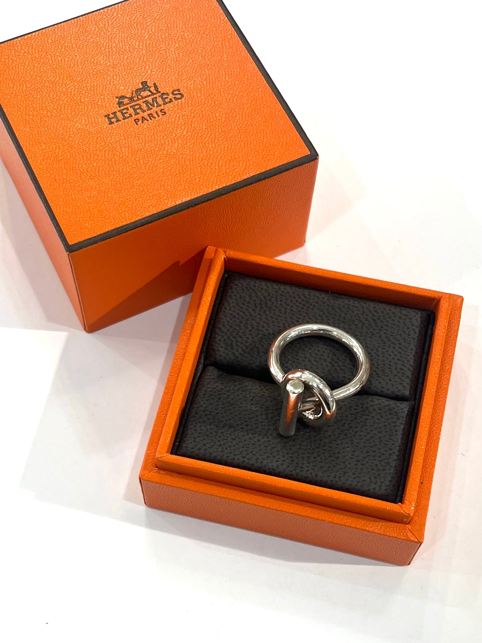 希少サイズ【HERMES】【17号57】2636 エルメス エシャペスターリング