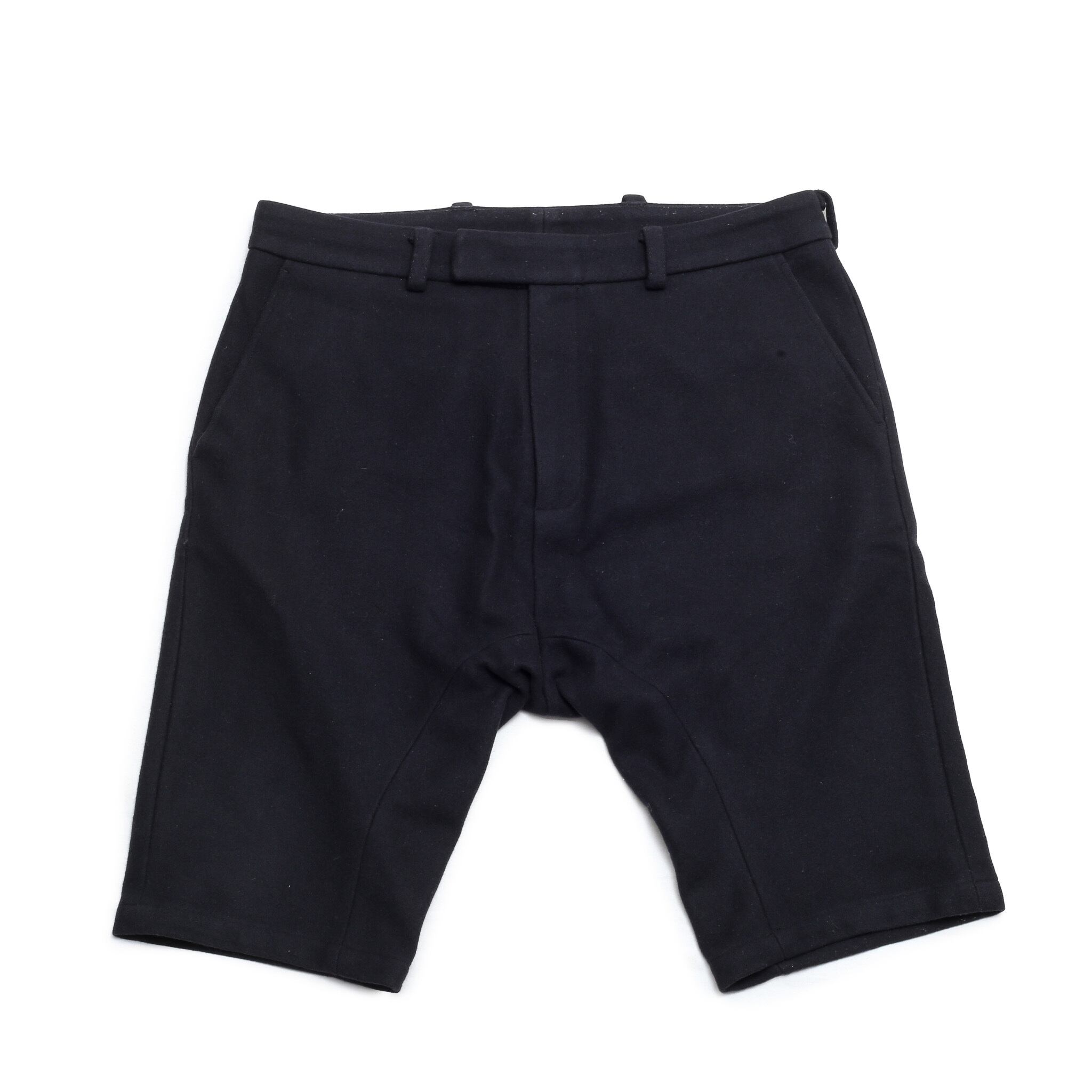 12AW RAF SIMONS ウールメルトンサルエルショーツ size46 RafSimons 12AW WoolSarouelShortPants | DAMMIT