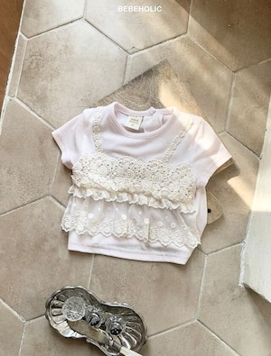 レースビスチェTシャツ