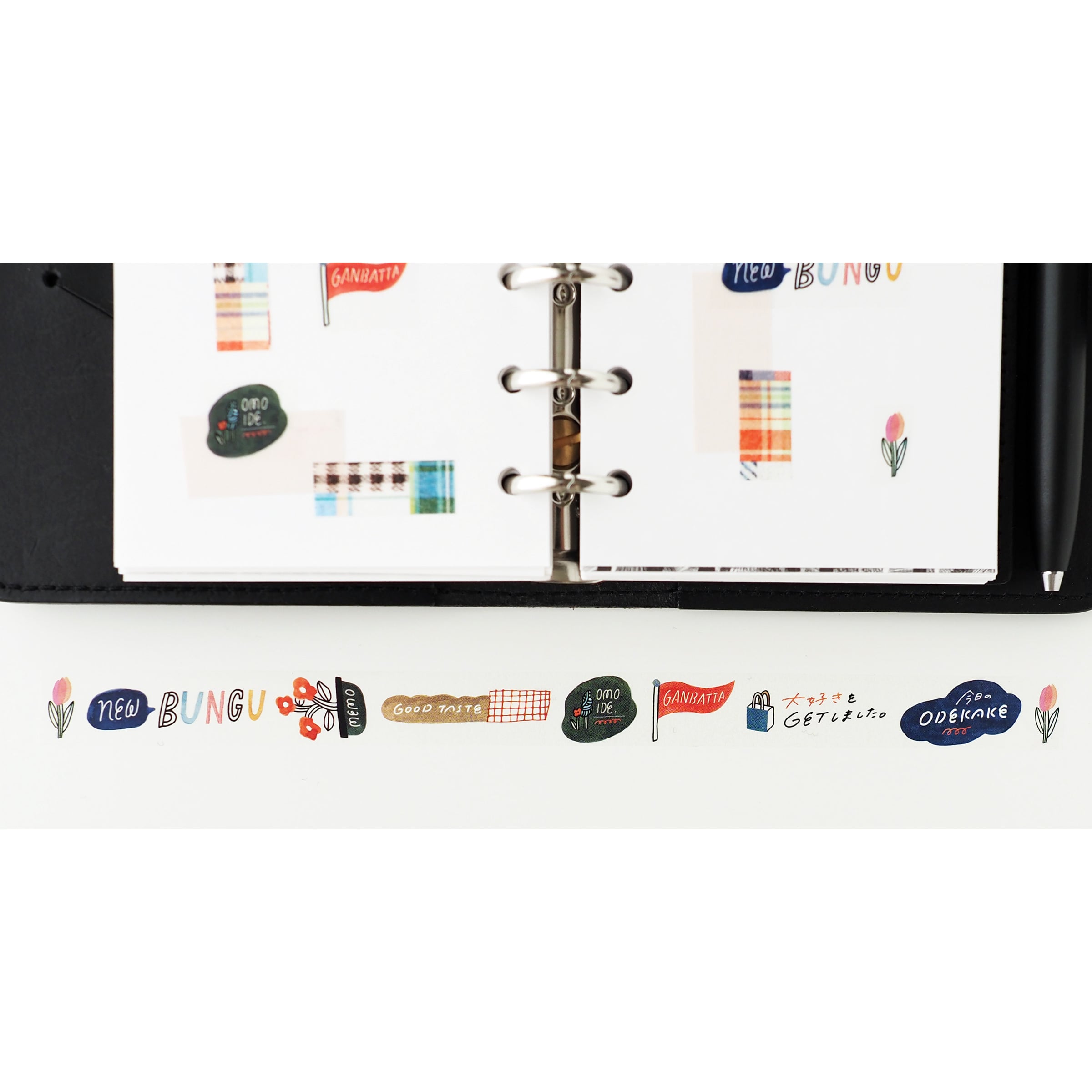 今日のおでかけ｜15mm｜透明マスキングテープ | ASANEL