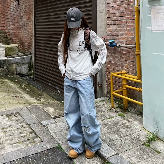 サイドラインエンブレムグラフィックトラックジャケット 2col R02553