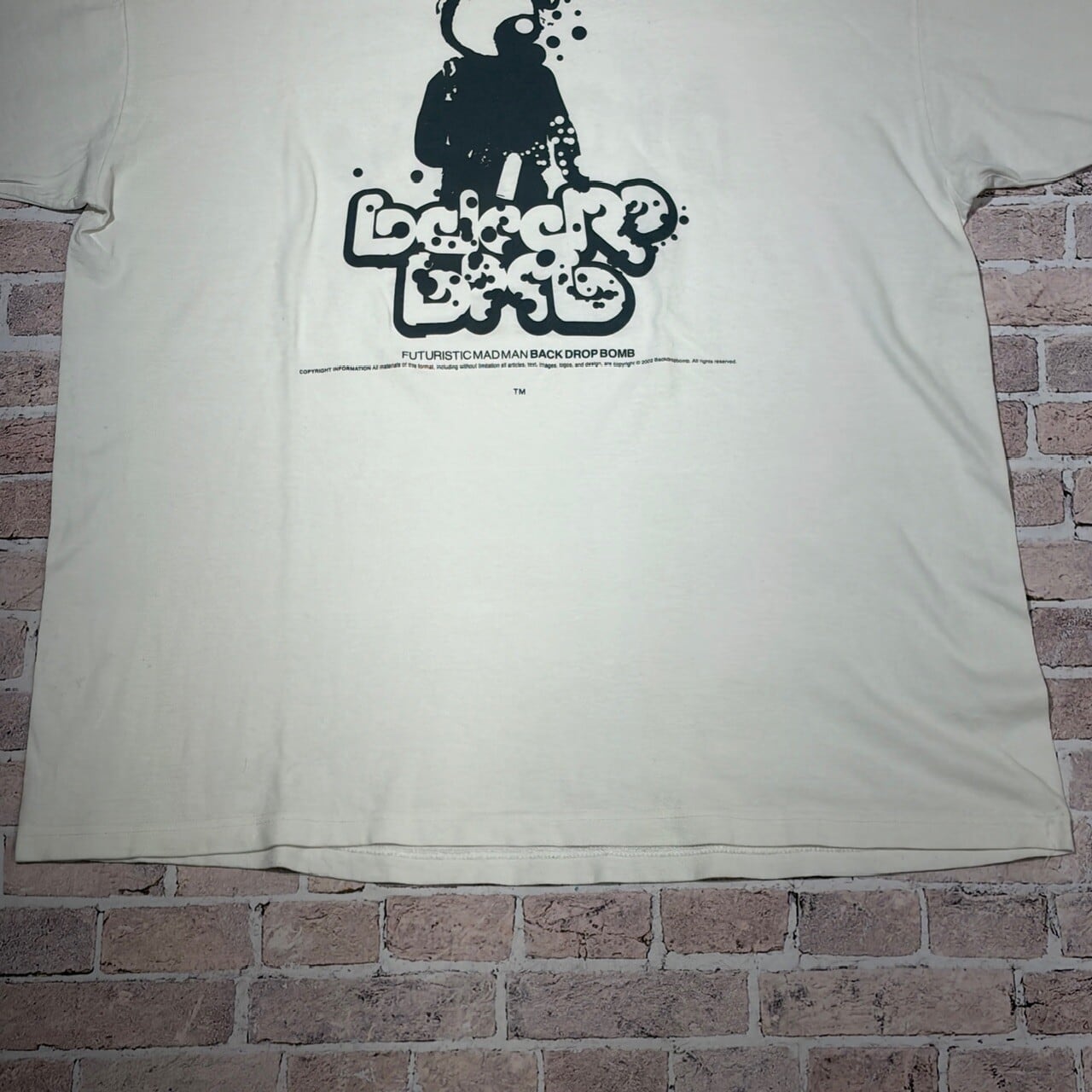 BACK DROP BOMB T-SHIRT WHITE | safarionline
