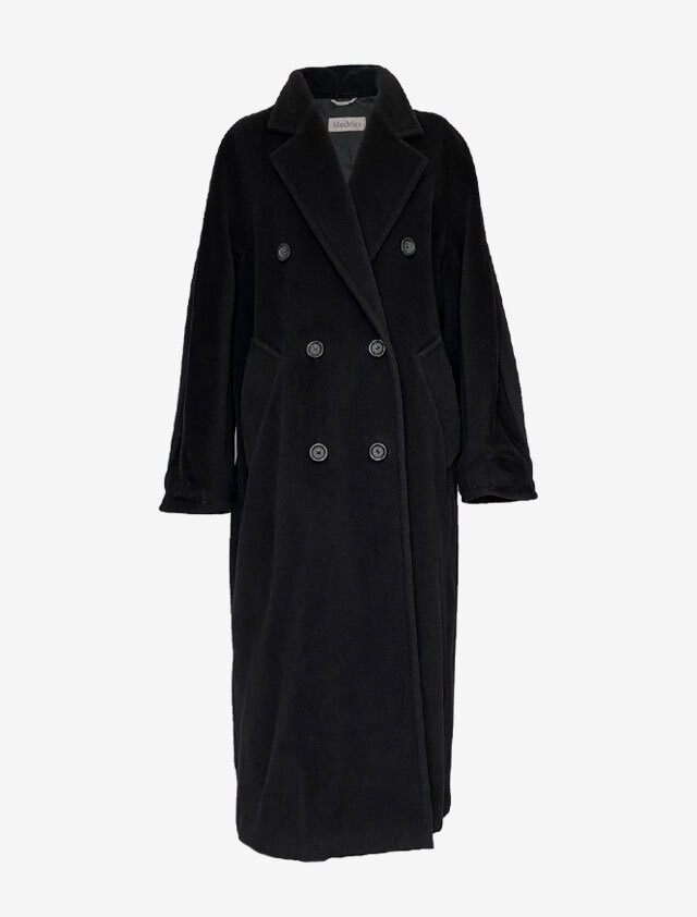 MAX MARA マックスマーラ ブラック ロングコート
