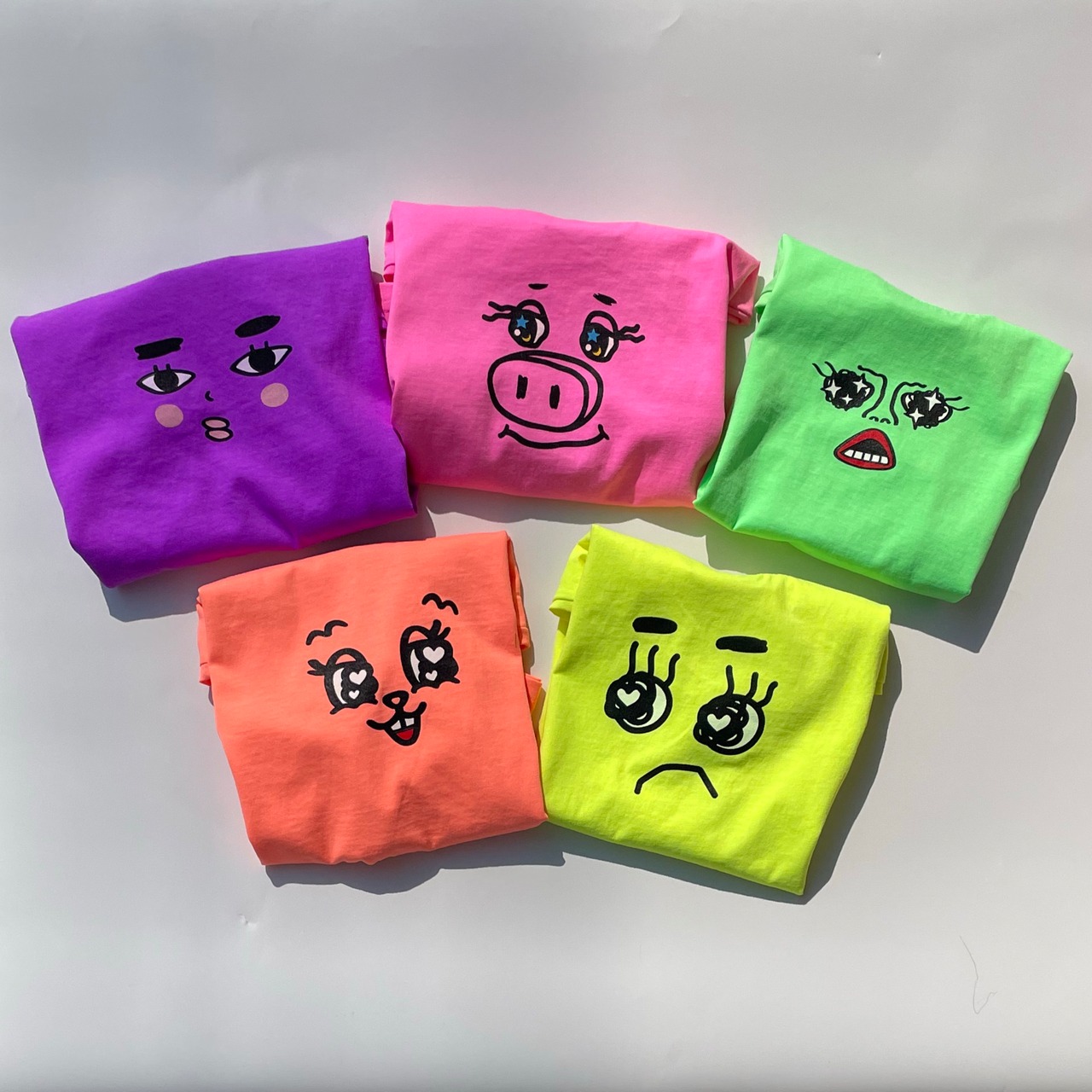 FACE.BOX T - Neon Fanta